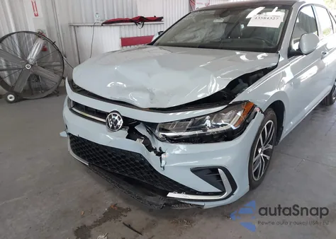 2025 Volkswagen Jetta 1.5T Se из США, поврежденный, VIN 3VW7X7BU4SM005654